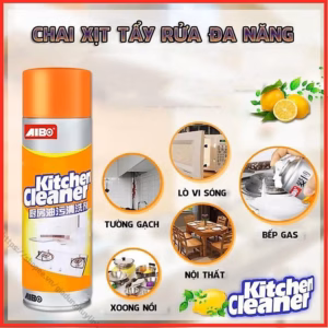 Bình Xịt Bếp Cam, Chai Xịt Tẩy Rửa Đa Năng Kitchen Cleaner 500Ml Ctb313 - Bechip