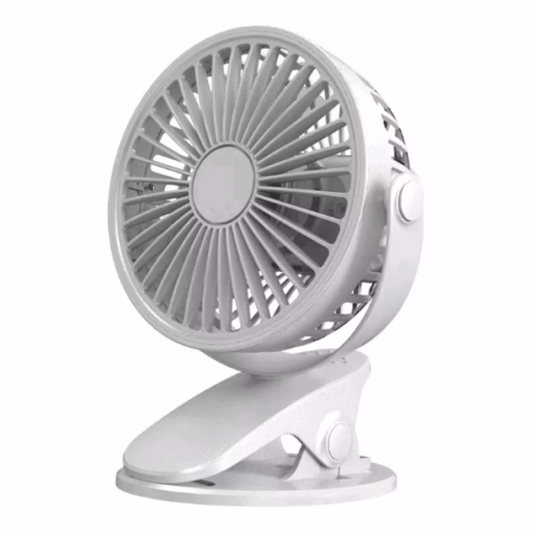 Quạt Kẹp Bàn, Du Lịch, Treo Ô Tô Sạc Tích Điện Xoay 720 Độ - Shop Mẹ Bống - Ảnh 12