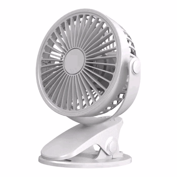 Quạt Kẹp Bàn, Du Lịch, Treo Ô Tô Sạc Tích Điện Xoay 720 Độ - Shop Mẹ Bống - Ảnh 12
