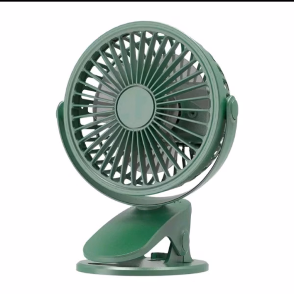 Quạt Kẹp Bàn, Du Lịch, Treo Ô Tô Sạc Tích Điện Xoay 720 Độ - Shop Mẹ Bống - Ảnh 8