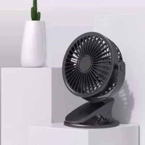 Quạt Kẹp Bàn, Du Lịch, Treo Ô Tô Sạc Tích Điện Xoay 720 Độ - Shop Mẹ Bống