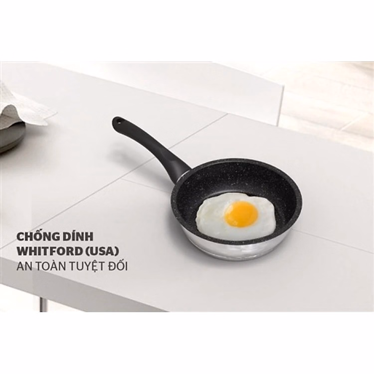 Chảo Cạn Inox 5 Đáy Sunhouse In20M4 Ctb328 - Bechip - Ảnh 5