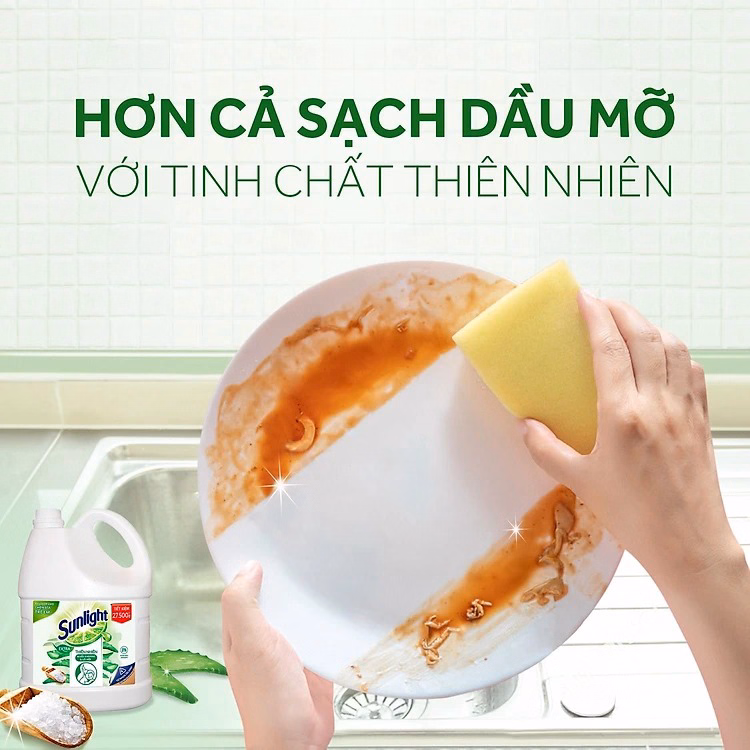 Nước Rửa Chén Sunlight Thiên Nhiên Can 3.6 Kg Ctb319 - Bechip - Ảnh 13