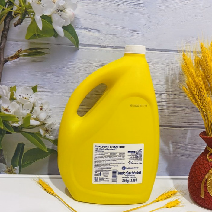Nước Rửa Chén Sunlight Thiên Nhiên Can 3.6 Kg Ctb319 - Bechip - Ảnh 16