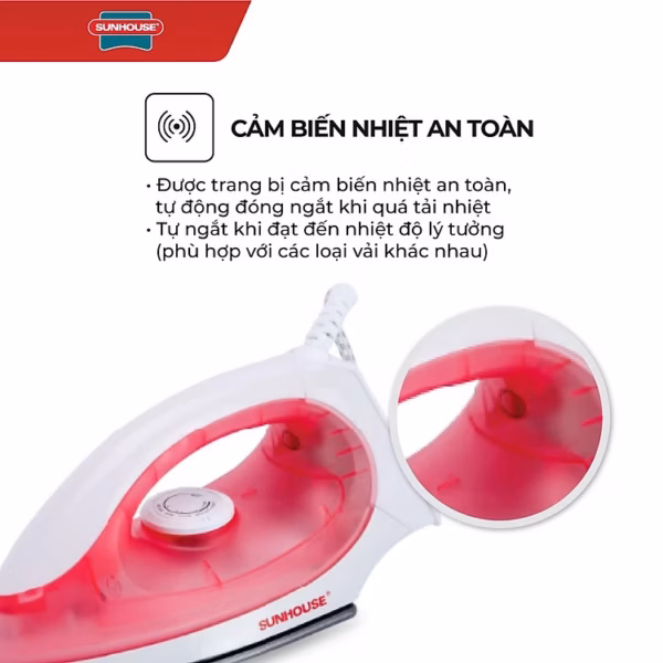 Bàn Là, Bàn Ủi Khô Sunhouse Shd1072 Ctb331 - Bechip - Ảnh 4