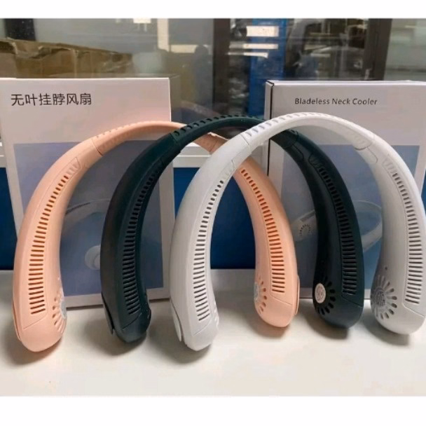 Quạt Đeo Cổ Mini Tích Điện Không Cánh Chạy Êm, Tiện Lợi, Thời Trang - Shop Mẹ Bống - Ảnh 10