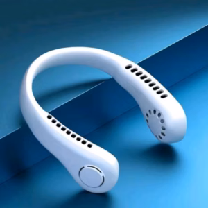 Quạt Đeo Cổ Mini Tích Điện Không Cánh Chạy Êm, Tiện Lợi, Thời Trang - Shop Mẹ Bống