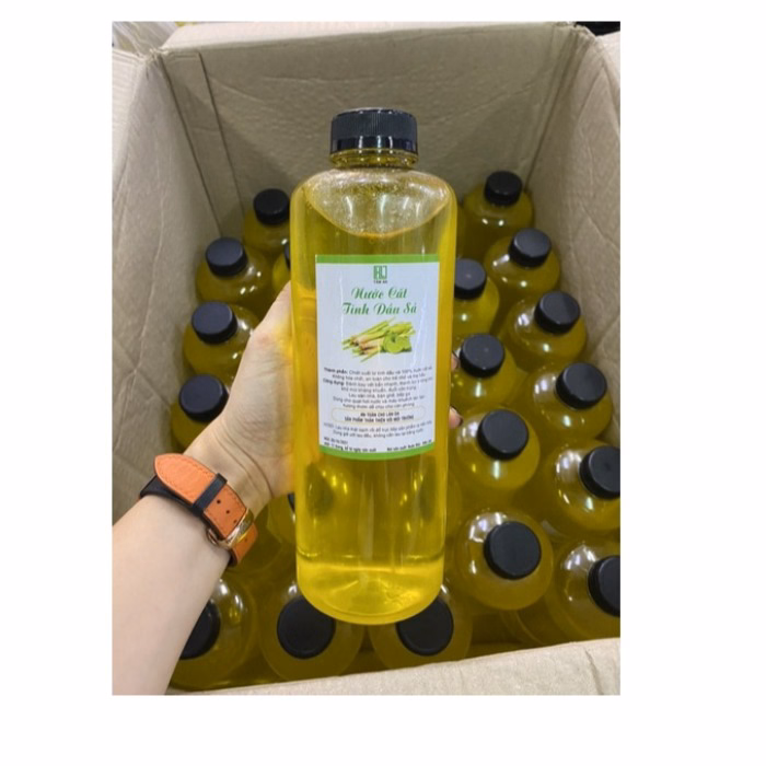 Nước Lau Sàn Tinh Dầu Sả, Nước Cất Tinh Dầu Xả Lau Sàn, Tinh Dầu Sả Nguyên Chất 1 Lít Ctb333 - Bechip - Ảnh 7