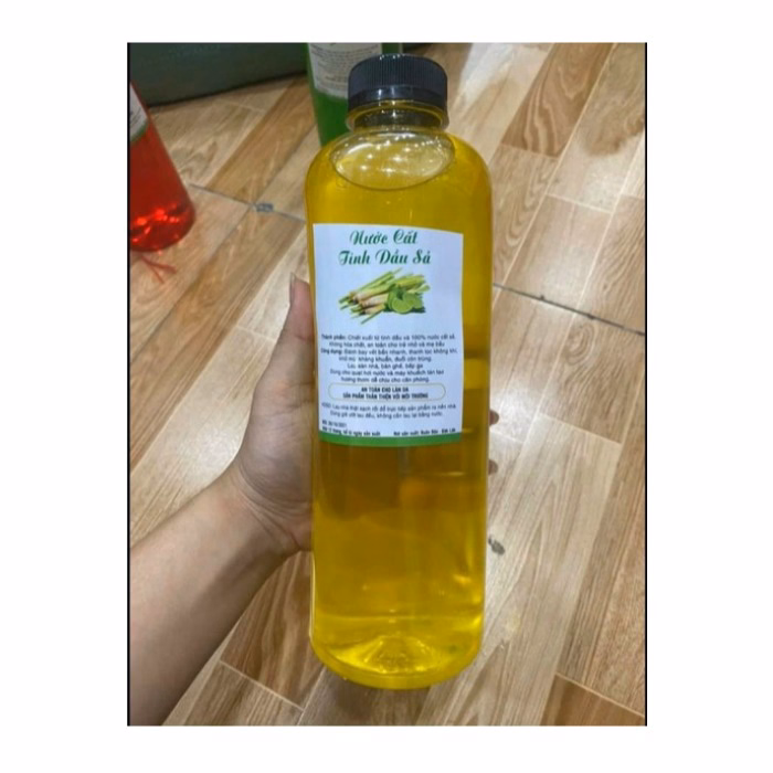 Nước Lau Sàn Tinh Dầu Sả, Nước Cất Tinh Dầu Xả Lau Sàn, Tinh Dầu Sả Nguyên Chất 1 Lít Ctb333 - Bechip - Ảnh 8