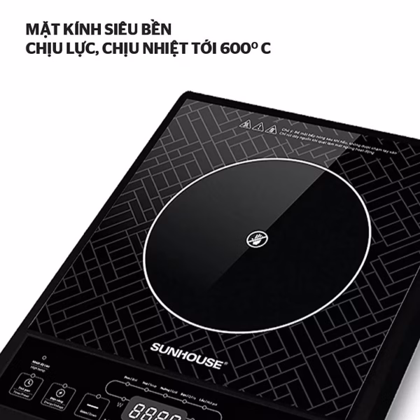 Bếp Hồng Ngoại Cơ Sunhouse Shd6011 Ctb334 - Bechip - Ảnh 6