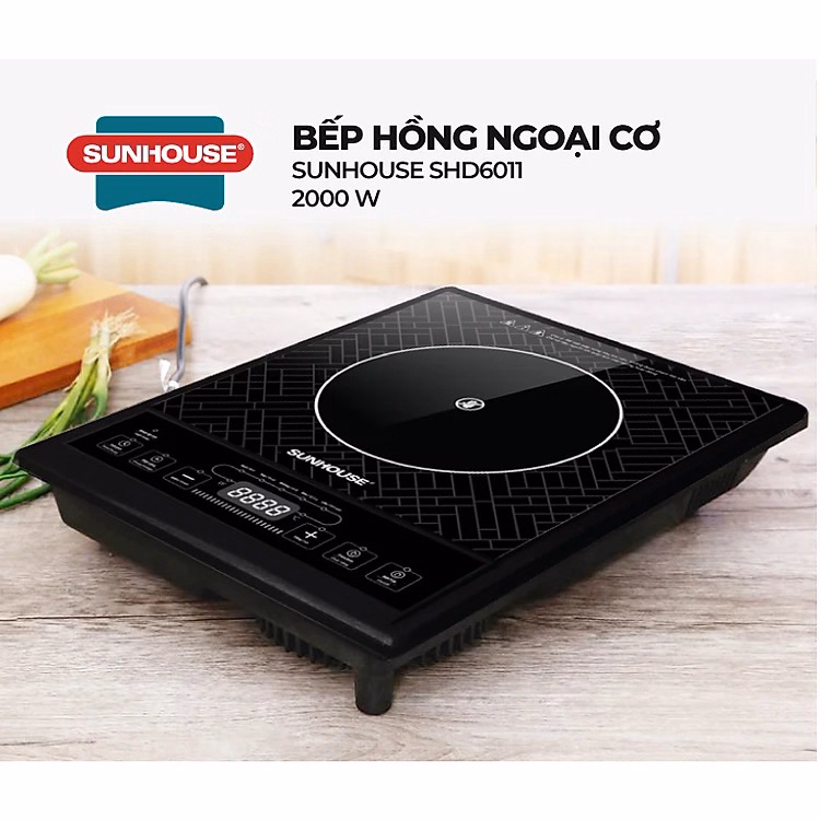 Bếp Hồng Ngoại Cơ Sunhouse Shd6011 Ctb334 - Bechip - Ảnh 2