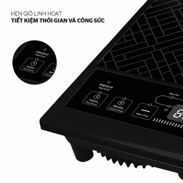 Bếp Hồng Ngoại Cơ Sunhouse Shd6011 Ctb334 - Bechip - Ảnh 10