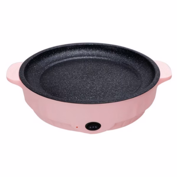 Bếp Nướng Điện Hàn Quốc Hình Tròn Không Khói 22Cm - Gdn - Ảnh 3