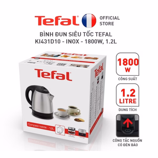 Ấm Siêu Tốc Tefal Ki431D10 - Tefal - Ảnh 2