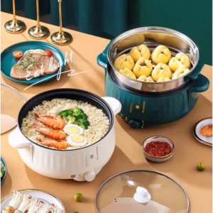 Nồi Lẩu Điện Jn28Cm Nút Cơ Cao Cấp - Su