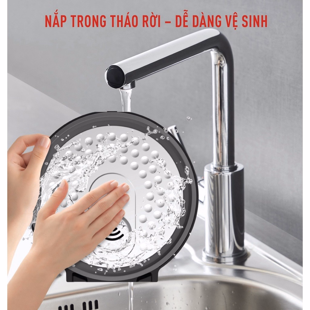 Nồi Cơm Điện Tử Cao Tần Tefal Rk808168 1.5L 1200W - Tefal - Ảnh 2