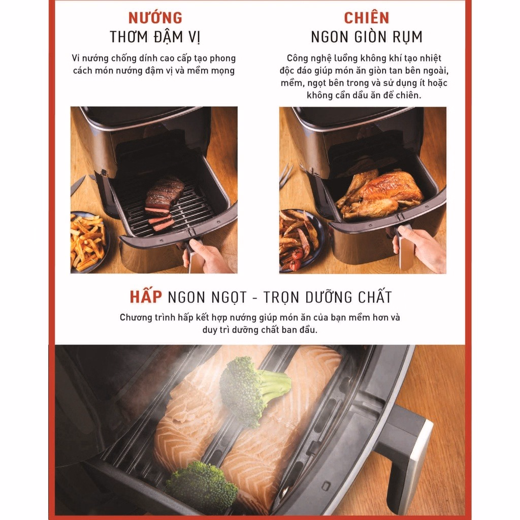 Nồi Chiên Không Dầu Tefal Fw201815 - Tefal - Ảnh 6