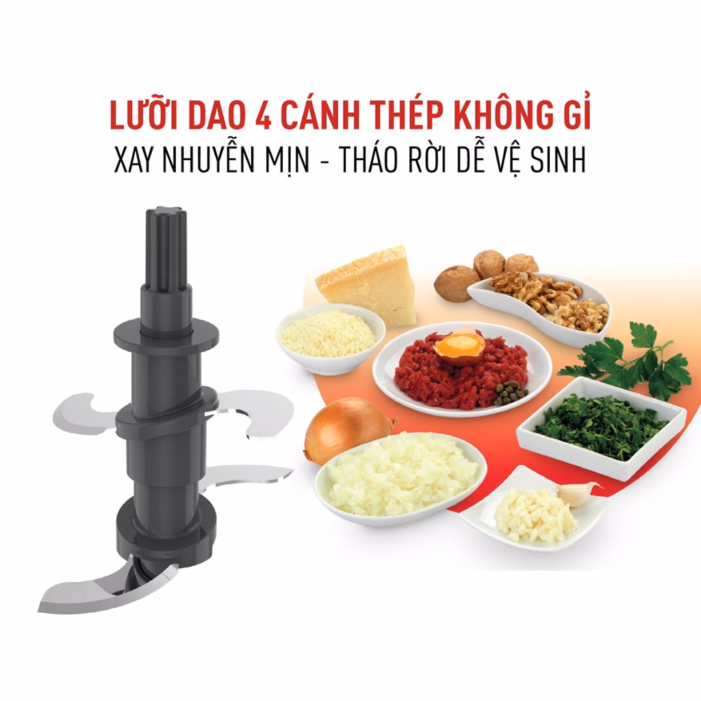 Máy Xay Thịt Tefal Mb520138 - Tefal - Ảnh 4