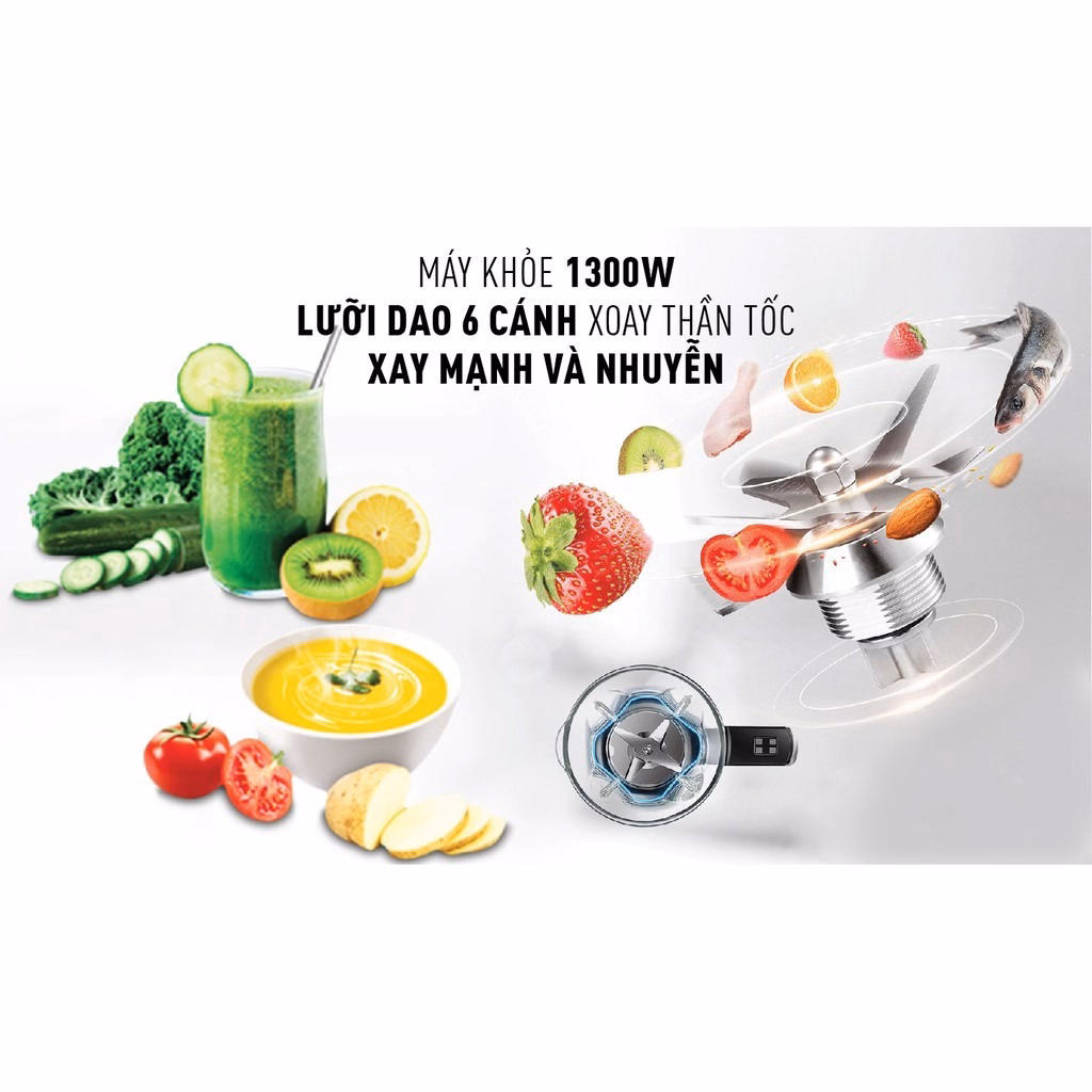 Máy Làm Sữa Hạt Sinh Tố Tefal Bl967B66 1300W - Tefal - Ảnh 5