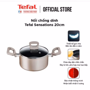 Nồi Chống Dính Tefal Sensations 20Cm - H9104414 - Tefal