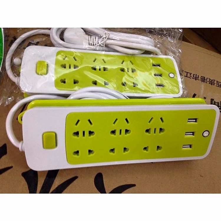 Ổ Cắm Điện Đa Năng Thông Minh Chống Giật, Ổ Cắm Điện Xanh Ctb336 - Bechip - Ảnh 7