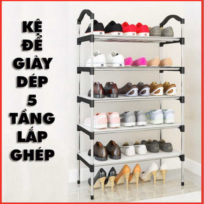 Kệ Để Giày Dép 5 Tầng Đa Năng, Tiện Dụng Ctb132 - Bechip
