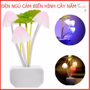 Đèn Ngủ Cảm Ứng Ánh Sáng Đổi Màu Hình Cây Nấm Ctb338 - Bechip