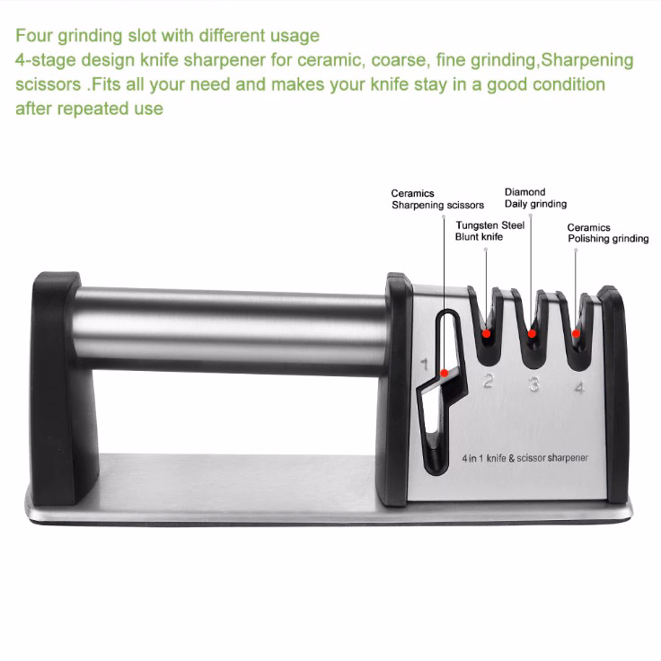 Dụng Cụ Mài Dao Kéo, Máy Mài Dao Kéo, Mài Siêu Nhanh Siêu Sắc Trong Tích Tắc - Cheap&Good - Ảnh 2