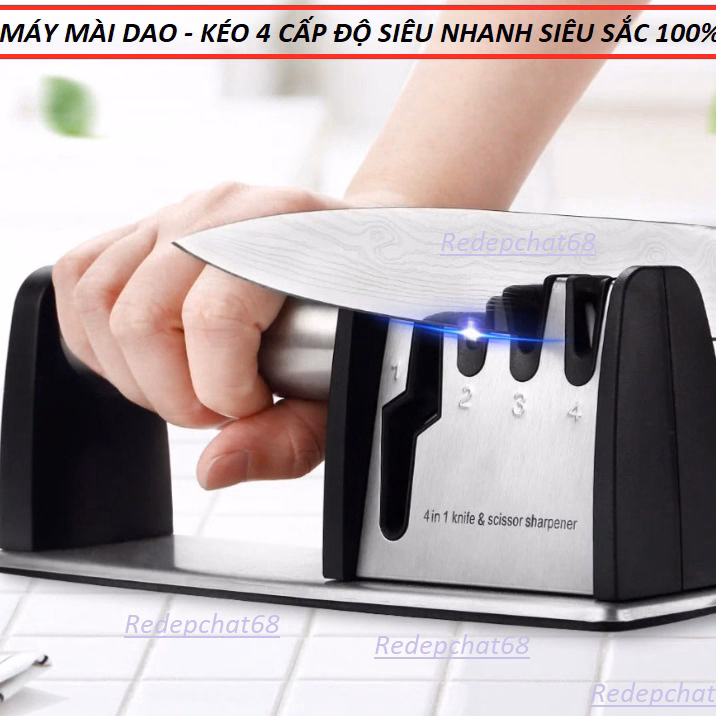Dụng Cụ Mài Dao Kéo, Máy Mài Dao Kéo, Mài Siêu Nhanh Siêu Sắc Trong Tích Tắc - Cheap&Good