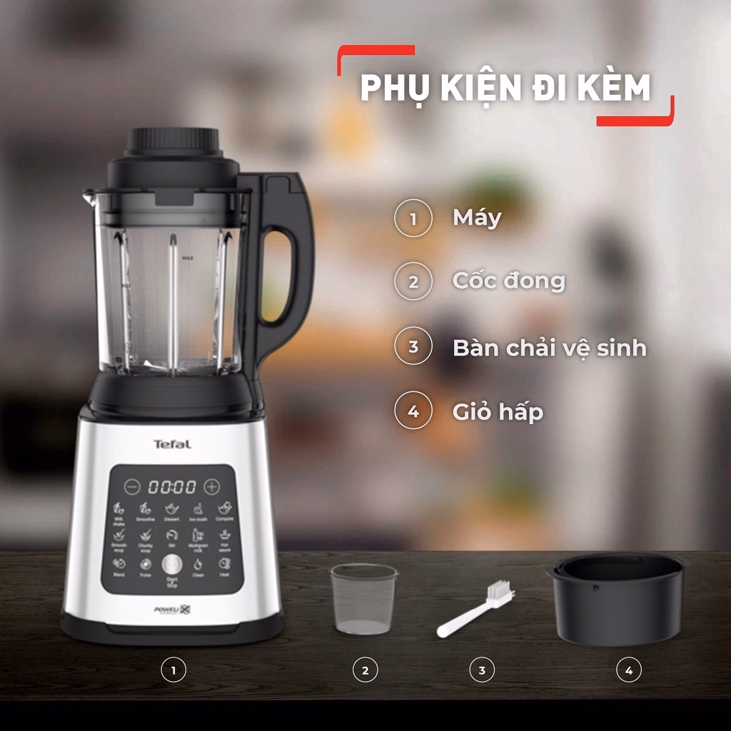 Máy Làm Sữa Hạt Sinh Tố Tefal Bl83Sd66 1400W - Tefal - Ảnh 6