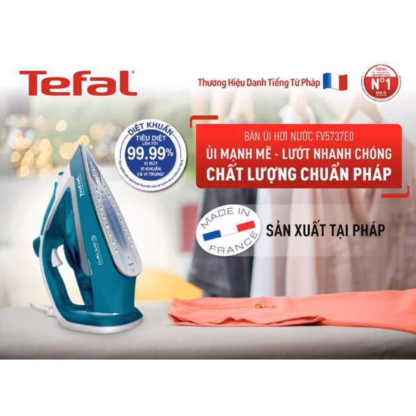 Bàn Ủi Hơi Nước Tefal Fv5737E0 - Tefal - Ảnh 5