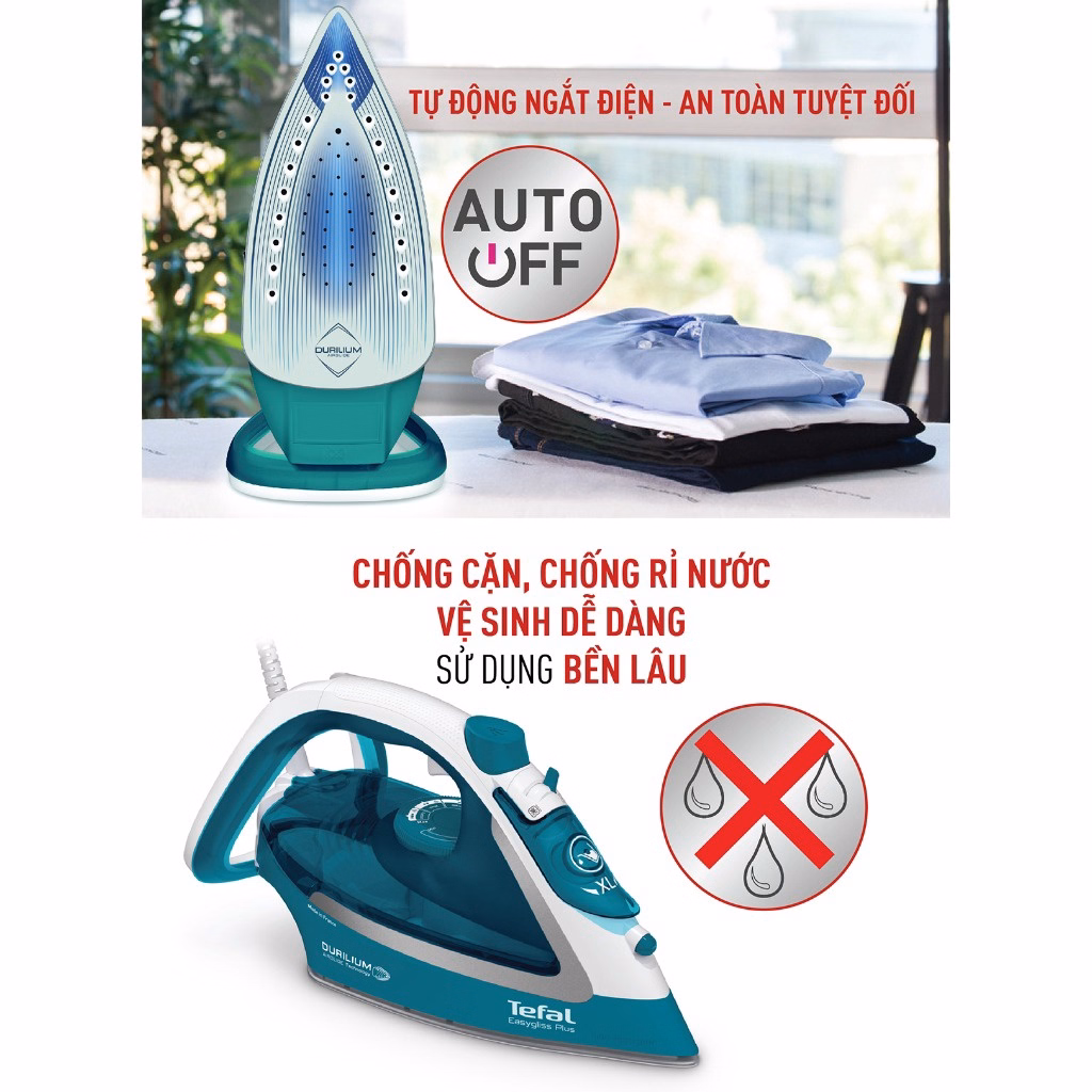 Bàn Ủi Hơi Nước Tefal Fv5737E0 - Tefal - Ảnh 4