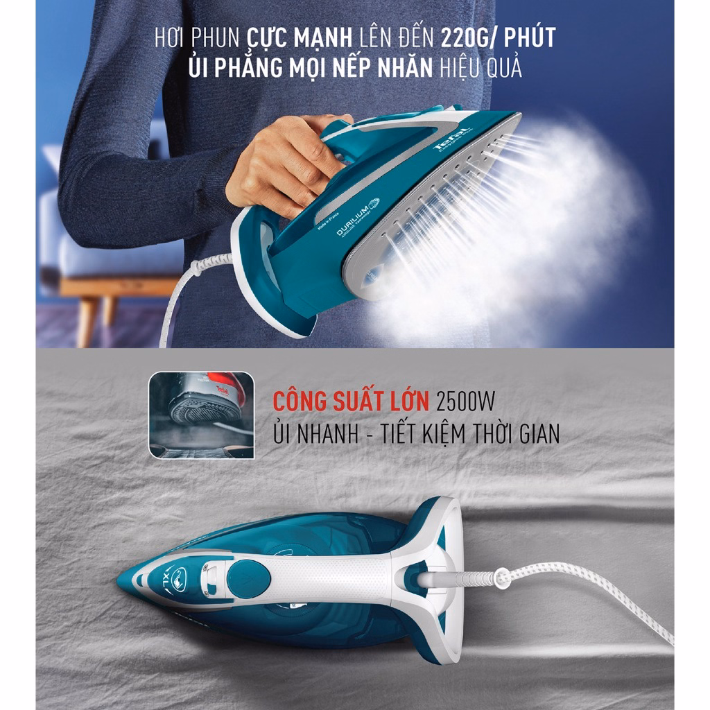 Bàn Ủi Hơi Nước Tefal Fv5737E0 - Tefal - Ảnh 6