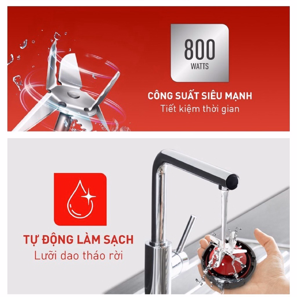 Máy Xay Sinh Tố Tefal Bl477566 - Tefal - Ảnh 2