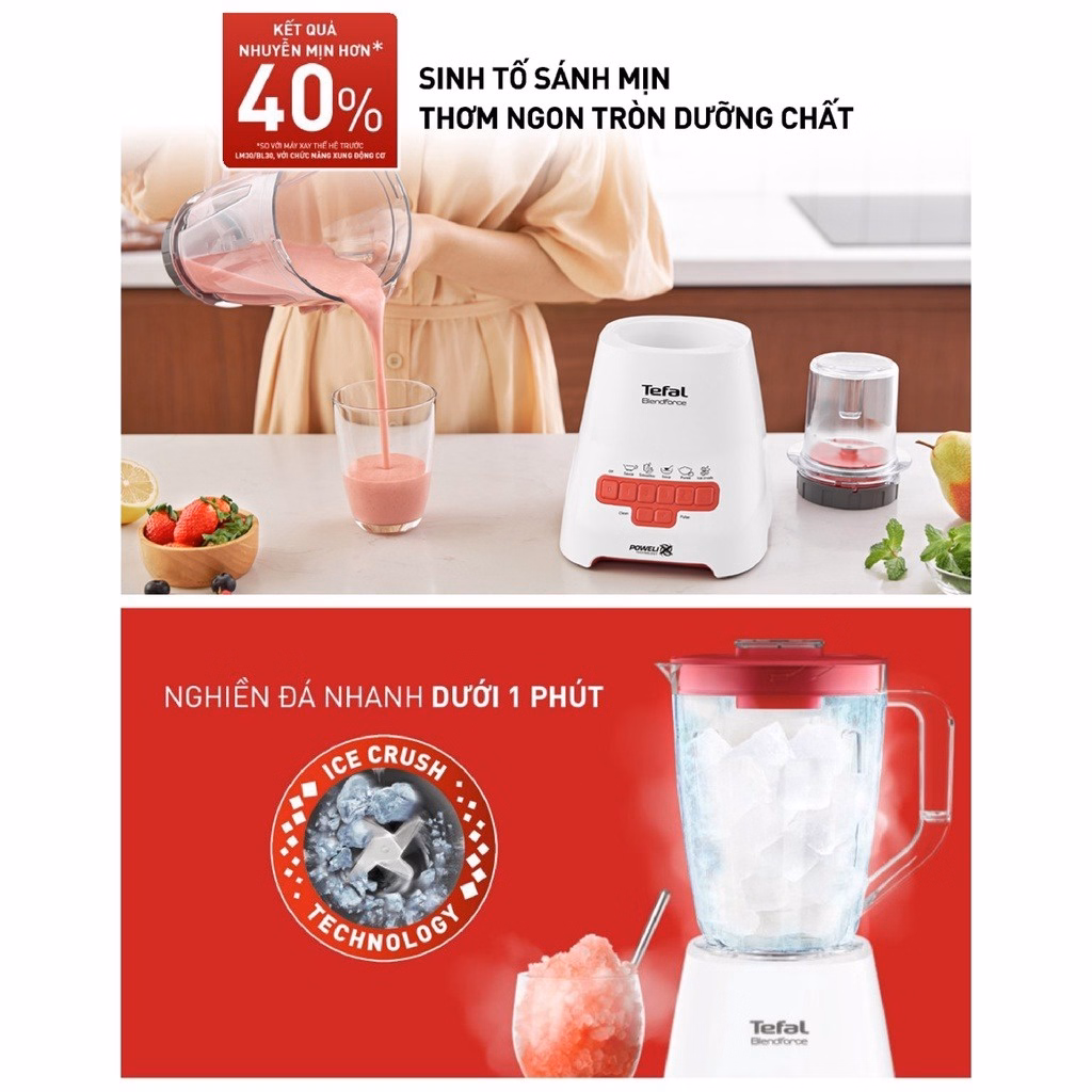 Máy Xay Sinh Tố Tefal Bl477566 - Tefal - Ảnh 3