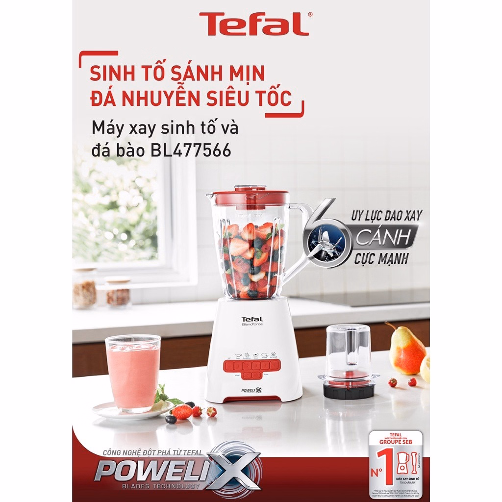 Máy Xay Sinh Tố Tefal Bl477566 - Tefal - Ảnh 5