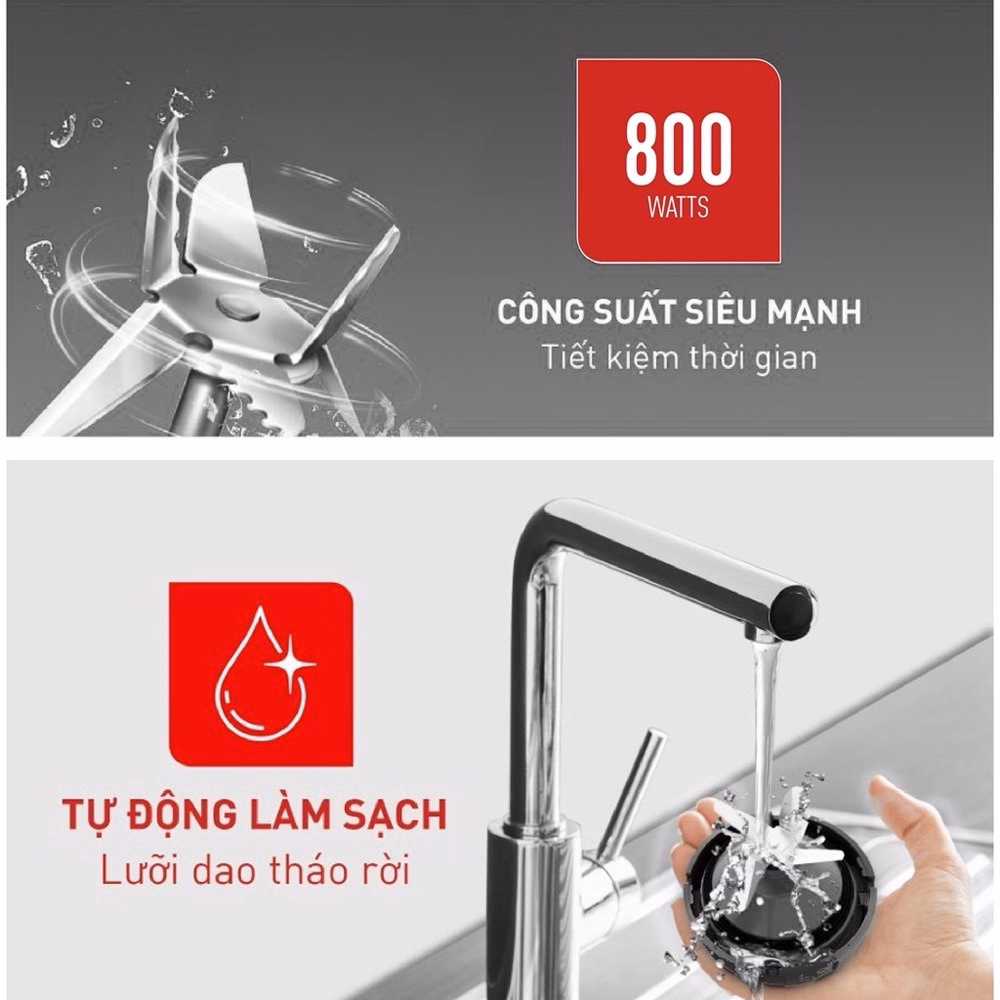 Máy Xay Sinh Tố Tefal Bl47Yb66 - Tefal - Ảnh 6