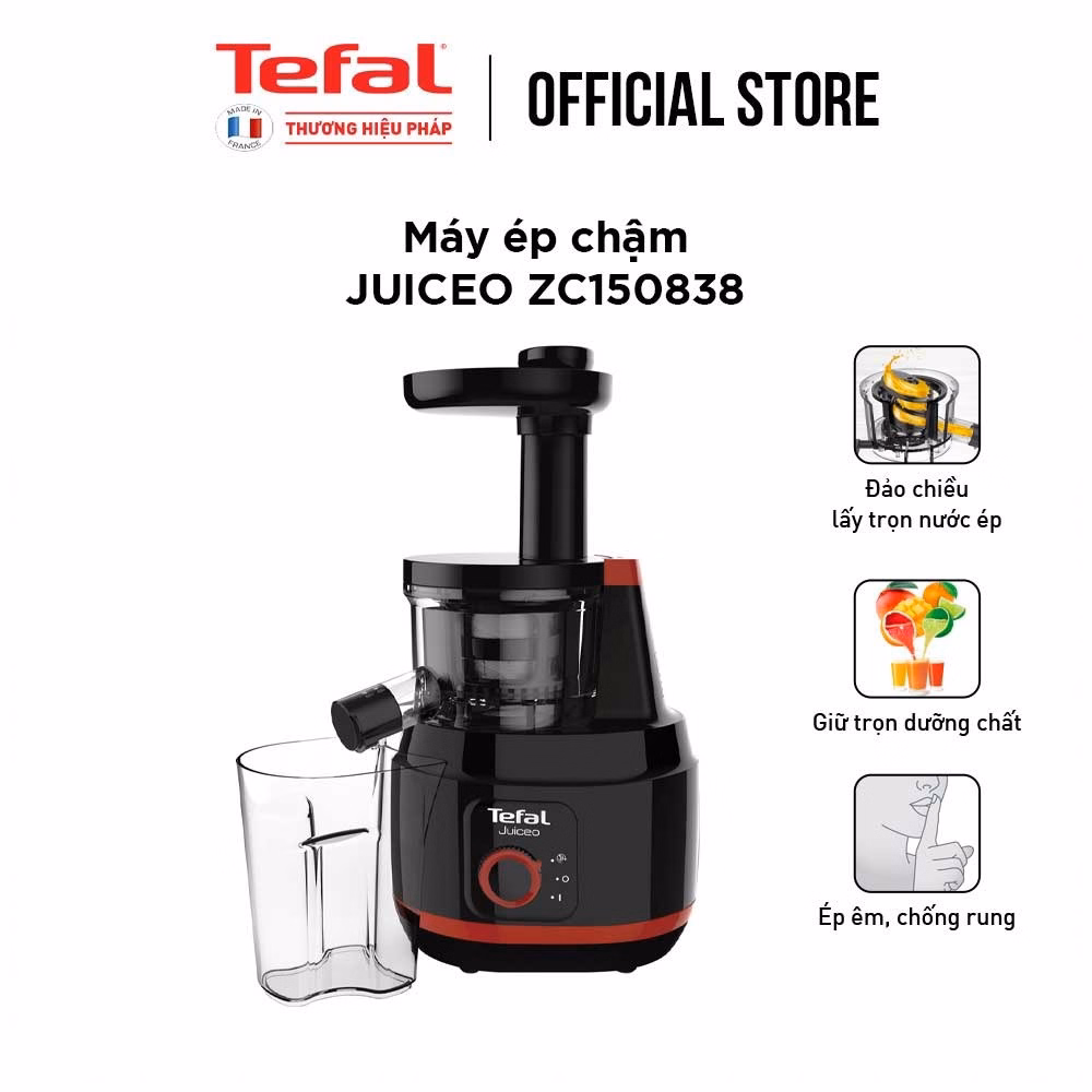 Máy Ép Trái Cây Tốc Độ Chậm Tefal Zc150838 - Tefal - Ảnh 3