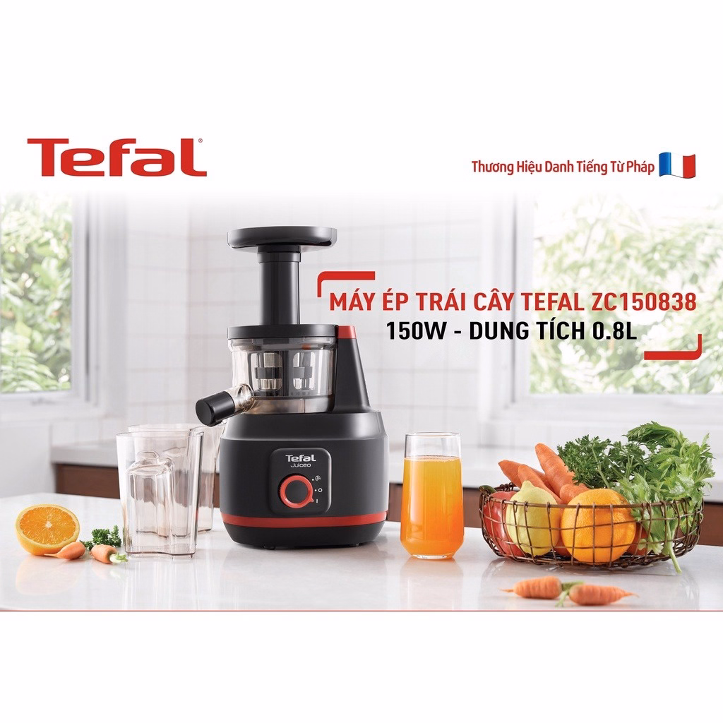 Máy Ép Trái Cây Tốc Độ Chậm Tefal Zc150838 - Tefal - Ảnh 5