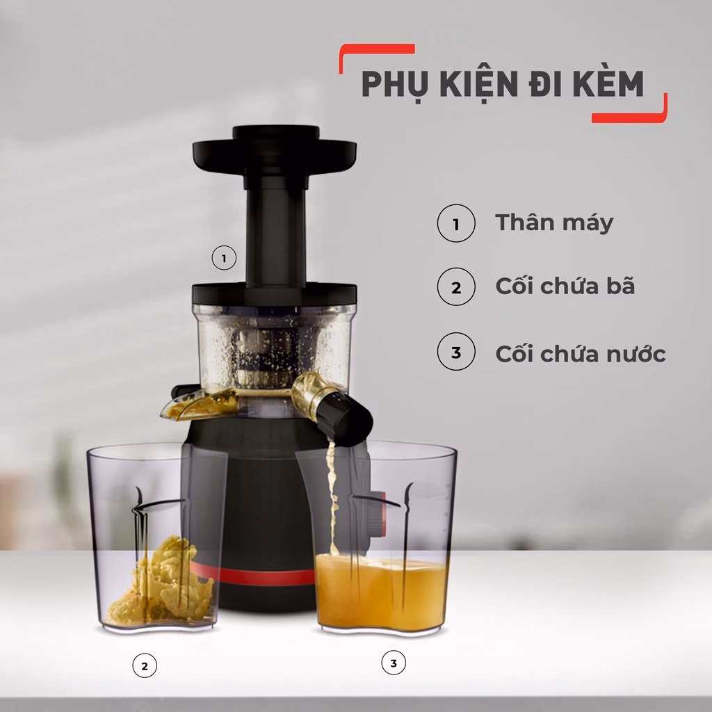 Máy Ép Trái Cây Tốc Độ Chậm Tefal Zc150838 - Tefal - Ảnh 7