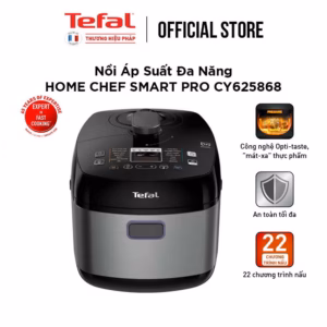 Nồi Áp Suất Điện Tefal Smart Pro Cy625868 5L 1000W - Tefal