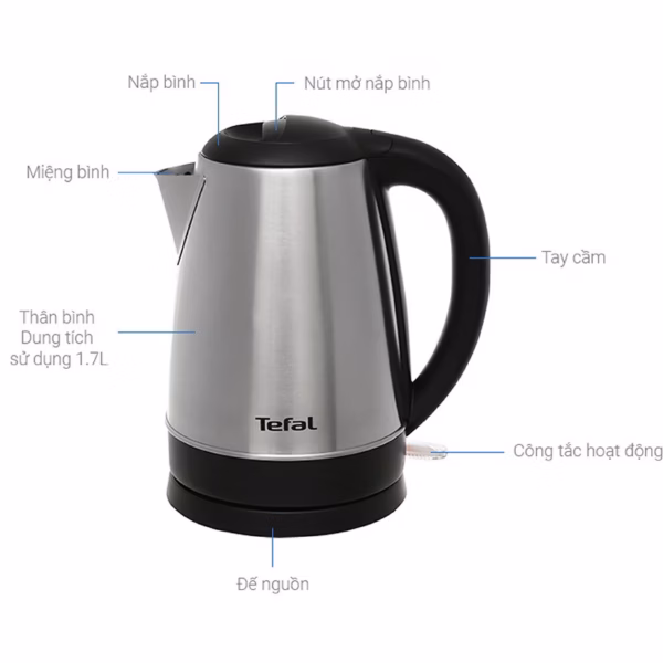 Ấm Siêu Tốc Tefal Ki800D68 - Tefal - Ảnh 4