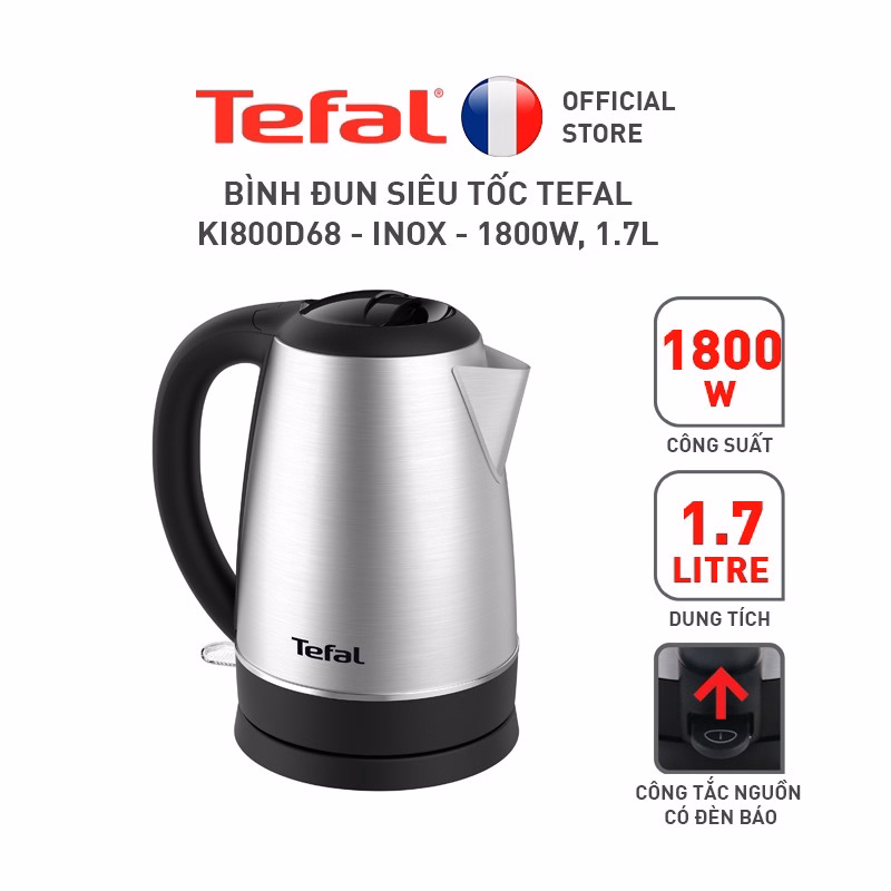 Ấm Siêu Tốc Tefal Ki800D68 - Tefal