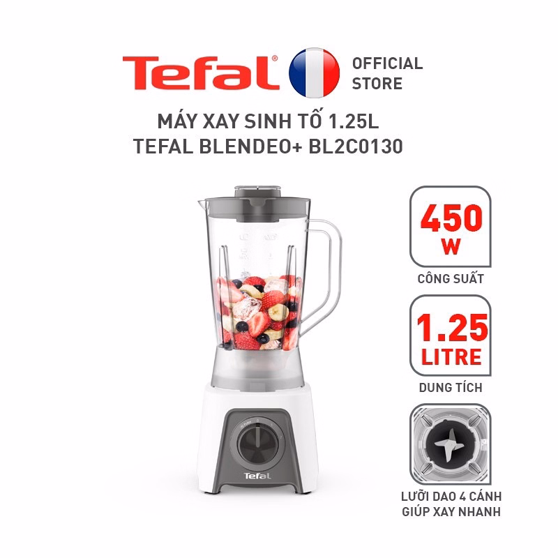 Máy Xay Sinh Tố Tefal Bl2C0130 450W 1.25L - Tefal