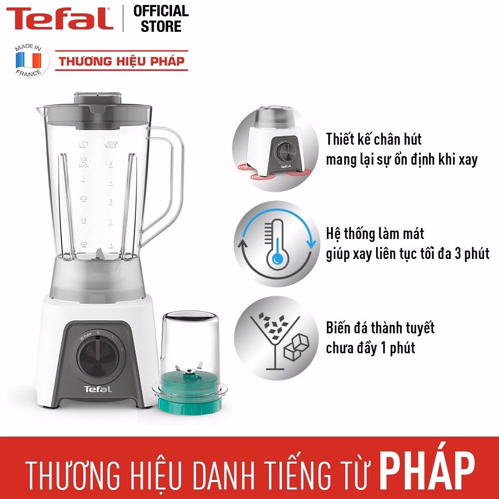 Máy Xay Sinh Tố Tefal Bl2C0130 450W 1.25L - Tefal - Ảnh 2