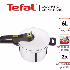 Nồi Áp Suất Cơ Inox Tefal Secure 5 Neo 6L P2530737 - Tefal