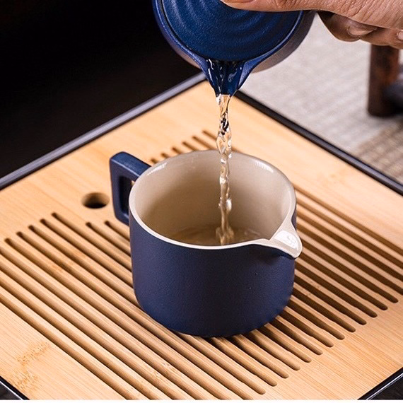 Bộ Ấm Chén Trà Thiền Thanh Tịnh - 12 Món- Sương Mai