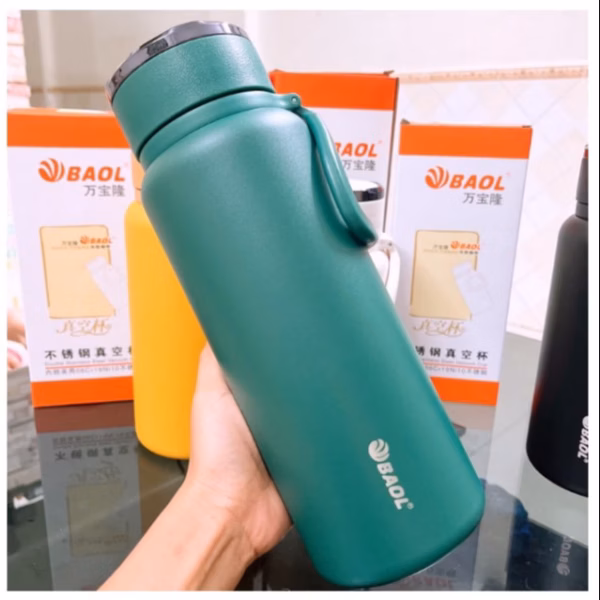 Bình Giữ Nhiệt Inox 304 Nhám Cao Cấp Có Lưới Lọc Baol Ctb343 - Bechip - Ảnh 3