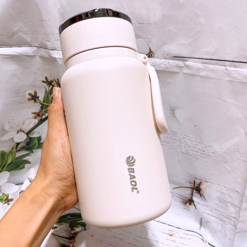 Bình Giữ Nhiệt Inox 304 Nhám Cao Cấp Có Lưới Lọc Baol Ctb343 - Bechip - Ảnh 6
