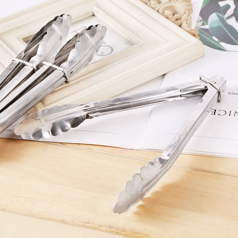 Kẹp Gắp Thức Ăn Inox Kiểu Buffet 18X3.5Cm - Gdn - Ảnh 5